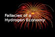 Fallacies of a Hydrogen Economy