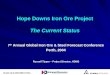 Hope Downs Iron Ore Project The Current Status