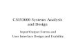 CSIS3600 Systems Analysis  and Design