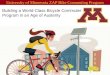 Building a World-Class Bicycle Commuter Program in an Age of Austerity