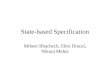 State-based Specification