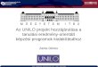 Az UNILO projekt hozzájárulása a tanulási eredmény-orientált képzési programok kialakításához