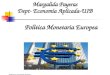 Margalida Payeras Dept- Economía Aplicada-UIB