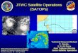 JTWC Satellite Operations (SATOPs)