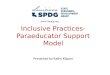 Inclusive Practices- Paraeducator Support Model