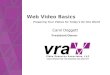 Web Video Basics
