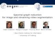 Spectral graph reduction for image and streaming video segmentation