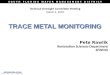 Trace Metal Monitoring