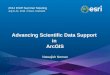 Advancing Scientific Data Support  in  ArcGIS