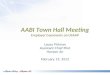 AABI Town Hall Meeting Employer Comments on USAAP
