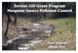 Section 319 Grant Program Nonpoint Source Pollution Control