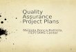 Quality Assurance Project Plans
