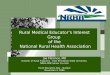 Rural Medical Educator’s Interest Group  of the  National Rural Health Association