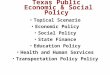 Texas Public  Economic & Social Policy