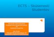 ECTS – Skúsenosti študentov