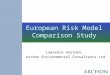 European Risk Model Comparison Study