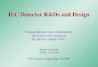 ILC Detector R&Ds and Design