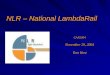 NLR – National LambdaRail