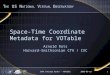 Space-Time Coordinate  Metadata for VOTable
