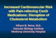 Increased Cardiovascular Risk with Pain-relieving Coxib