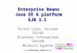 Enterprise Beans Java EE  6  platform EJB 3.1