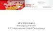 Urs Stirnimann Managing Partner ILC International Legal Consultants
