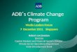 ADB ’ s Climate Change  Program