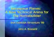 Aerospace Planes:   A New Technical Arena for the Homebuilder