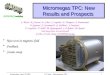 Micromegas TPC: New Results and Prospects