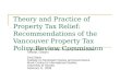 Presentation to Canadian Property Tax Association Toronto, Ontario Enid Slack