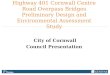 City  of Cornwall Council Presentation