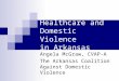 Healthcare and Domestic Violence  in Arkansas