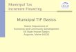 Municipal Tax  Increment Financing
