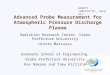 Advanced Probe Measurement for Atmospheric Pressure Discharge Plasma