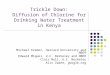 Trickle Down: Diffusion of Chlorine for Drinking Water Treatment in Kenya