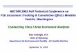 WESTAR 2003 Fall Technical Conference on PSD Increment Tracking & Cumulative Effects Modeling