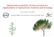« DigiPlante » Modelling, Simulation and Visualization of Plant Growth