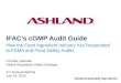 IFAC’s cGMP Audit Guide