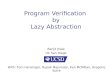 Program Verification  by Lazy Abstraction