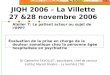 JIQH 2006 – La Villette 27 &28 novembre 2006