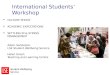 International Students’ Workshop