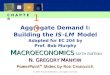 Aggregate Demand I: Building the  IS - LM  Model  Adapted for EC 204 by Prof. Bob Murphy