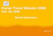 Korea Travel Mission 2008 Feb. 28, 2008