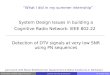 System Design Issues in building a Cognitive Radio Network:  IEEE 802.22