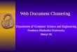 Web Document Clustering