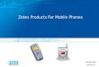 Zetex Products For Mobile Phones