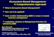 Ecosystem-Based Management: A Comprehensive Approach