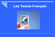 Les Textos Français
