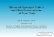 Status of Hydrogen Station  and Fleet Demonstration  at Penn State