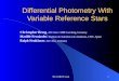 Differential Photometry With Variable Reference Stars